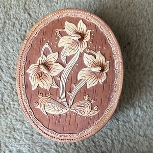 NWT Russian Birch Bark Box